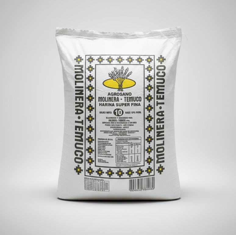 Harina todo uso Molinera Temuco 10Kg