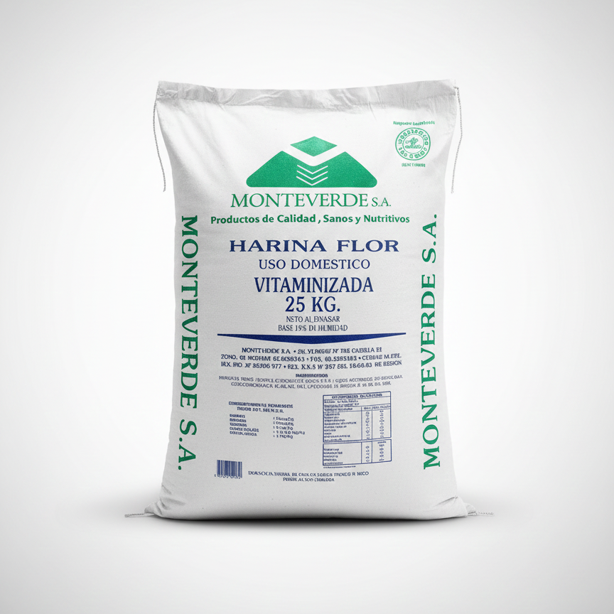 Harina Panificación Molinera Monte Verde Harinas de calidad en Central Nutrición amplio stock en harinas nacionales e internacionales Colo Colo 1190 Pucón