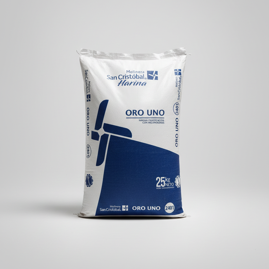 Harina Oro Uno Panificación 25kg.