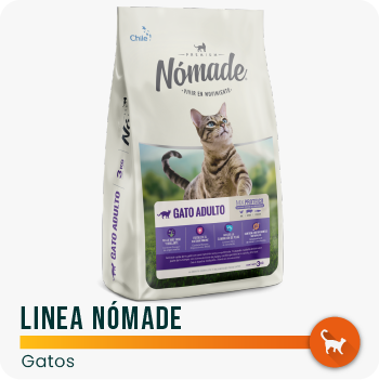 Alimentos nomade gato