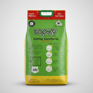 Arena sanitaria gato Top K9 Limón Central Nutrición Colo Colo 1190 Pucón #arenassanitarias #arenagatos