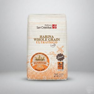 Harina Integral Wole Grain Molinera San Cristóbal en Pucón Central Nutrición Colo Colo 1190 harina profesional