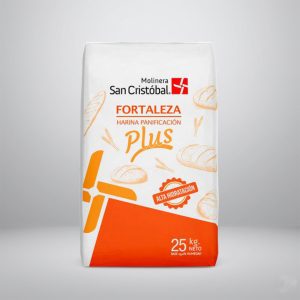 Harina Fuerza Fortaleza Plus Soporta largas fermentaciones, Molinera San Cristóbal en Pucón Central Nutrición Colo Colo 1190 harina profesional
